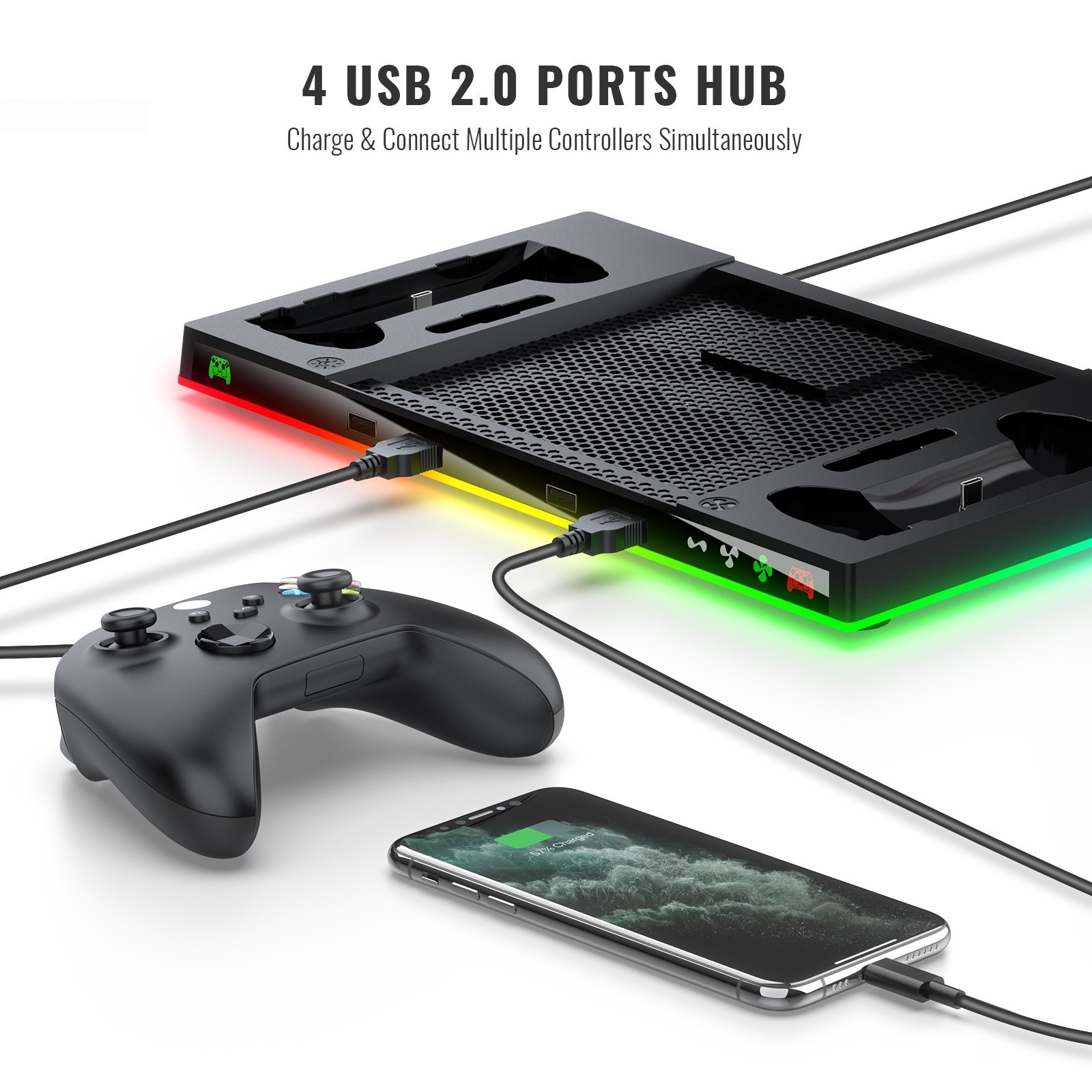 Charging dock for Steam Machines that doubles as for Steam Controller stand