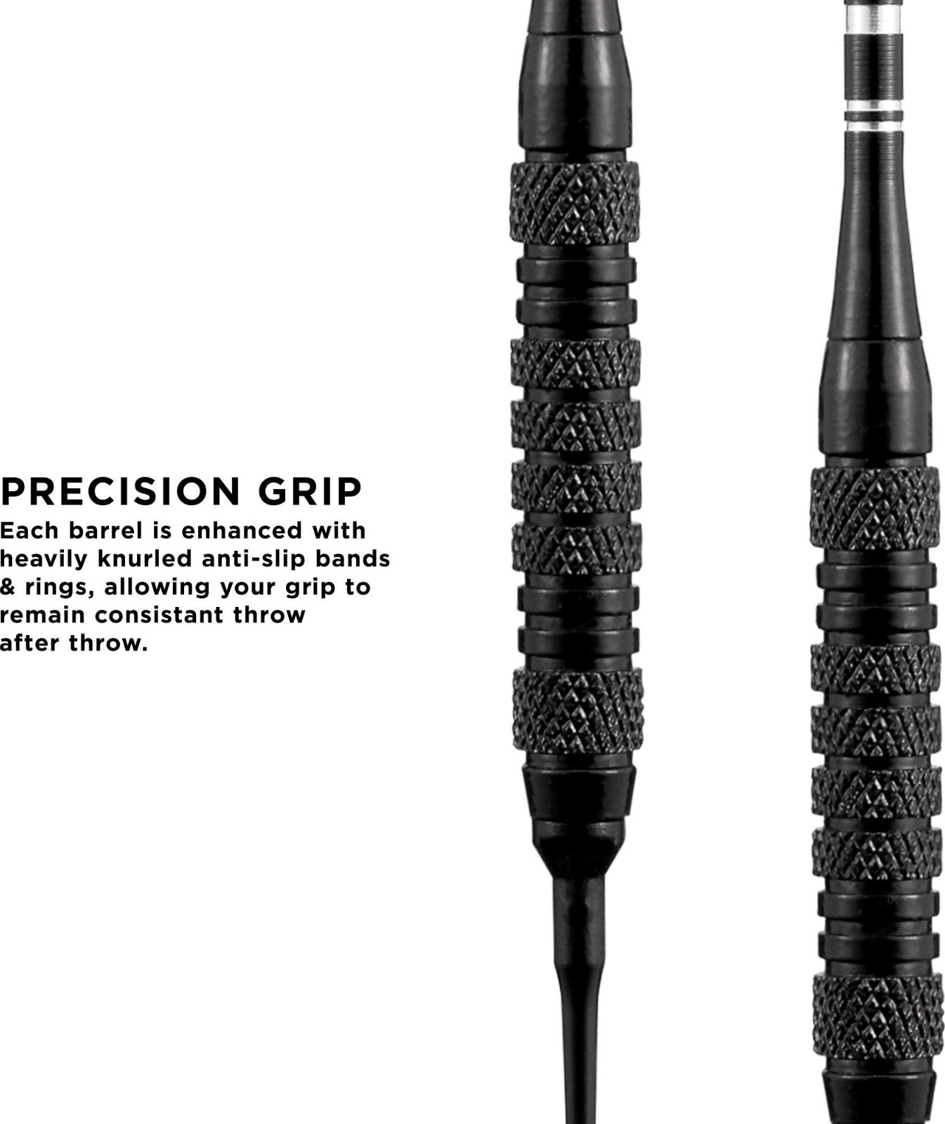 Soft Tip Darts 18g - Viper Black Magic Style, Precision Flight, Durable Design