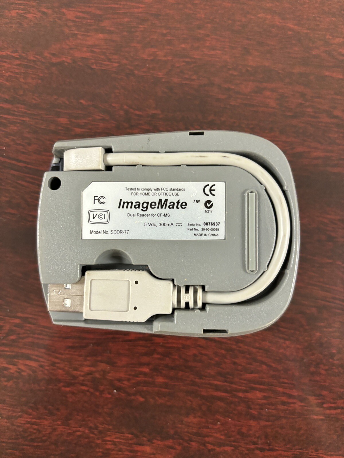 SanDisk ImageMate SDDR-75 USB Dual Card Reader for Compact Flash & Smart Media