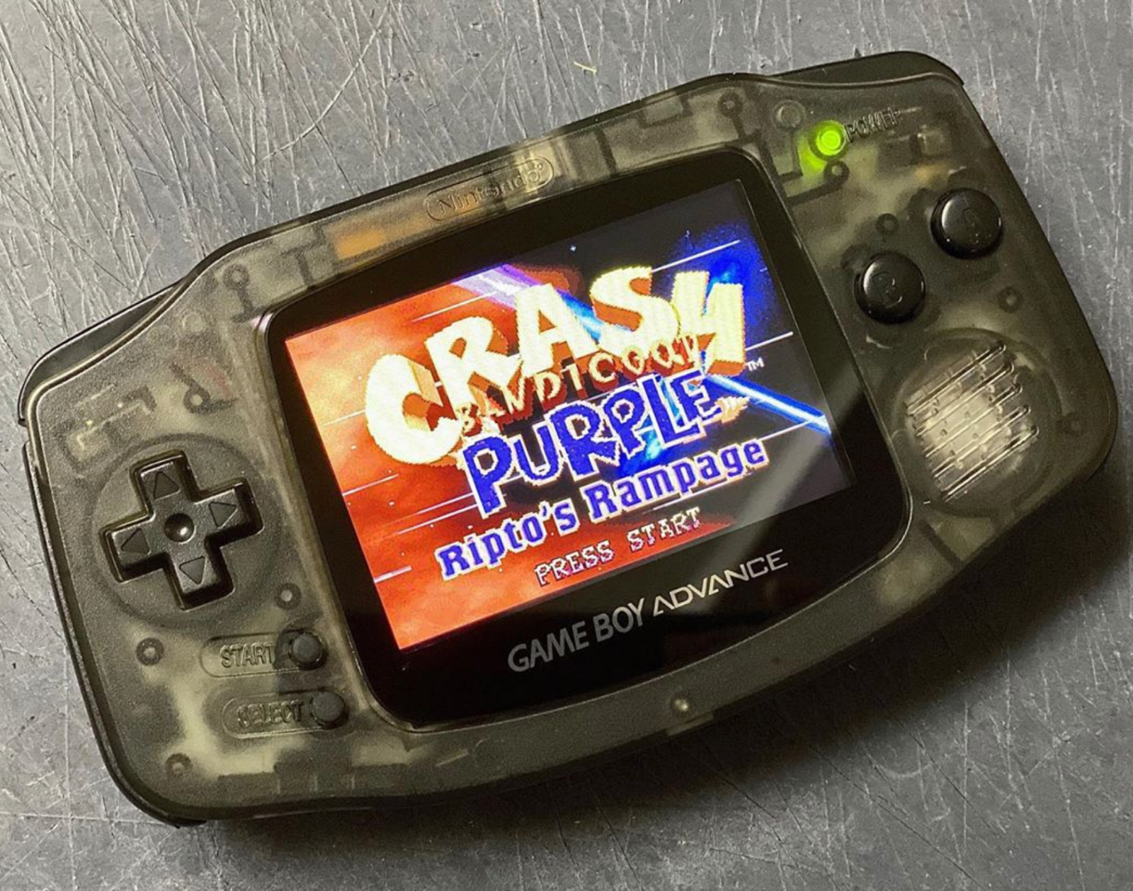 Nintendo Game Boy Advance GBA Backlight IPS LCD System Rechargeable USBC Battery