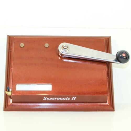 Supermatic II Cigarette Maker Machine A' Cigarettes C.T.C - CANADA INC.