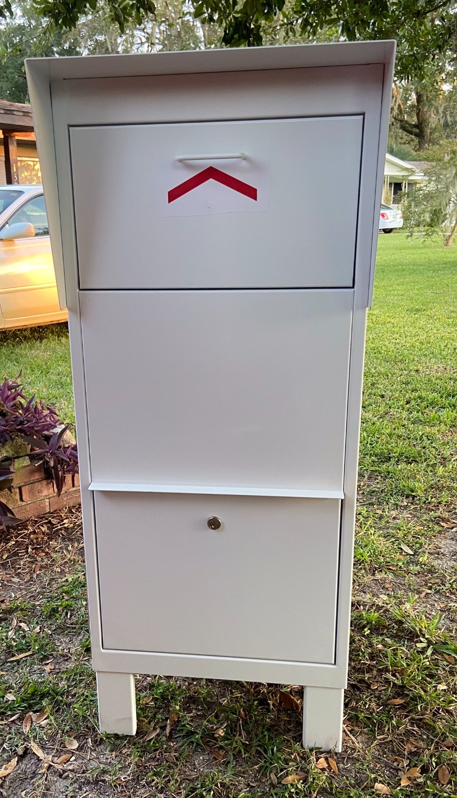 Parcel Box Package Letter Mailbox Secure Courier Lock Box 4 Amazon UPS FedEx