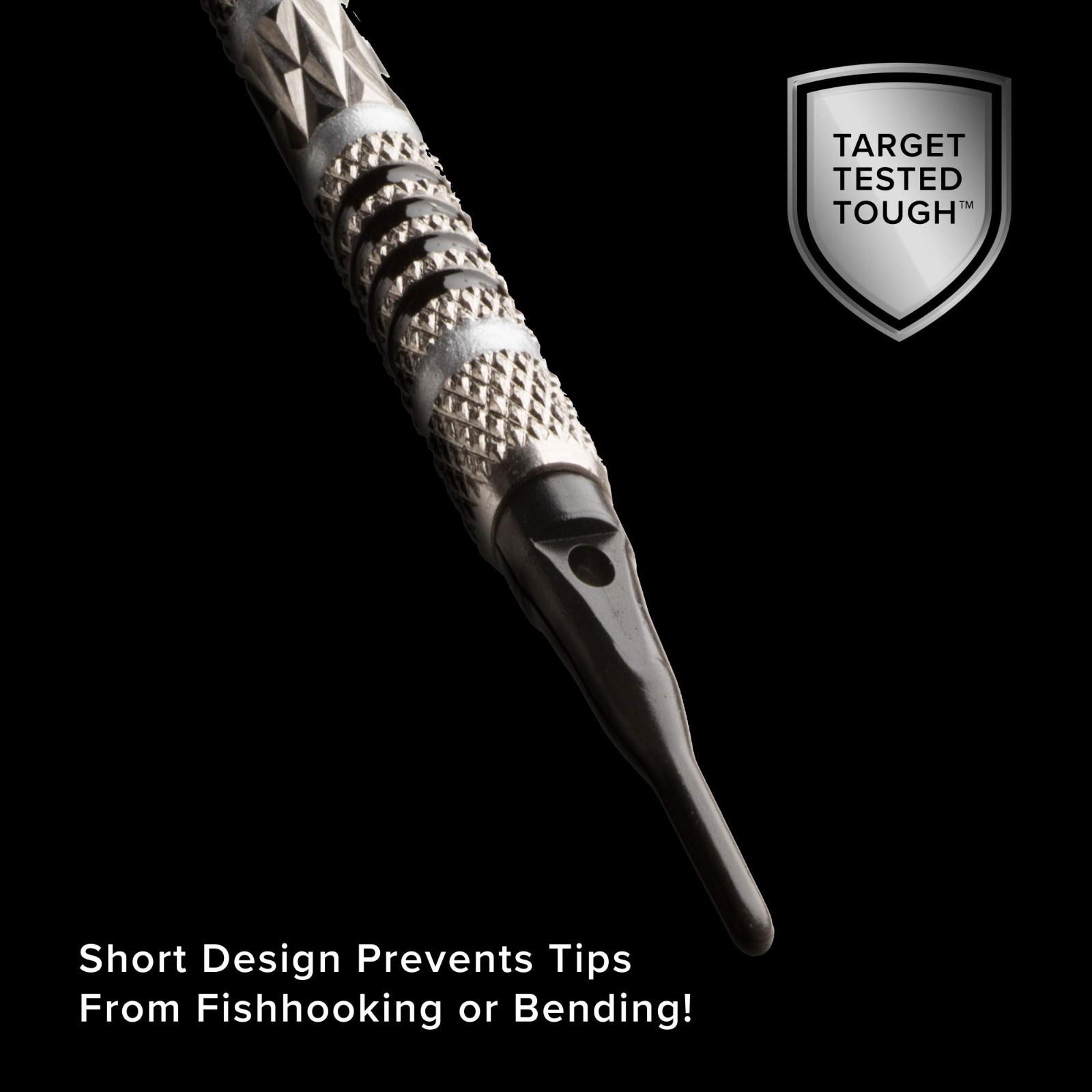 Soft Tip Dart Points 2BA Thread - Tufflex S.S. Super Short - 100/1000 Pack Optio
