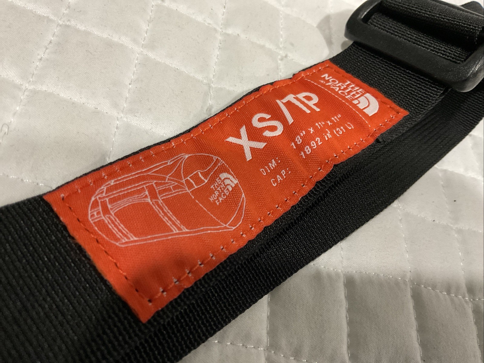 The North Face] Backpack BC Duffle S Black-green