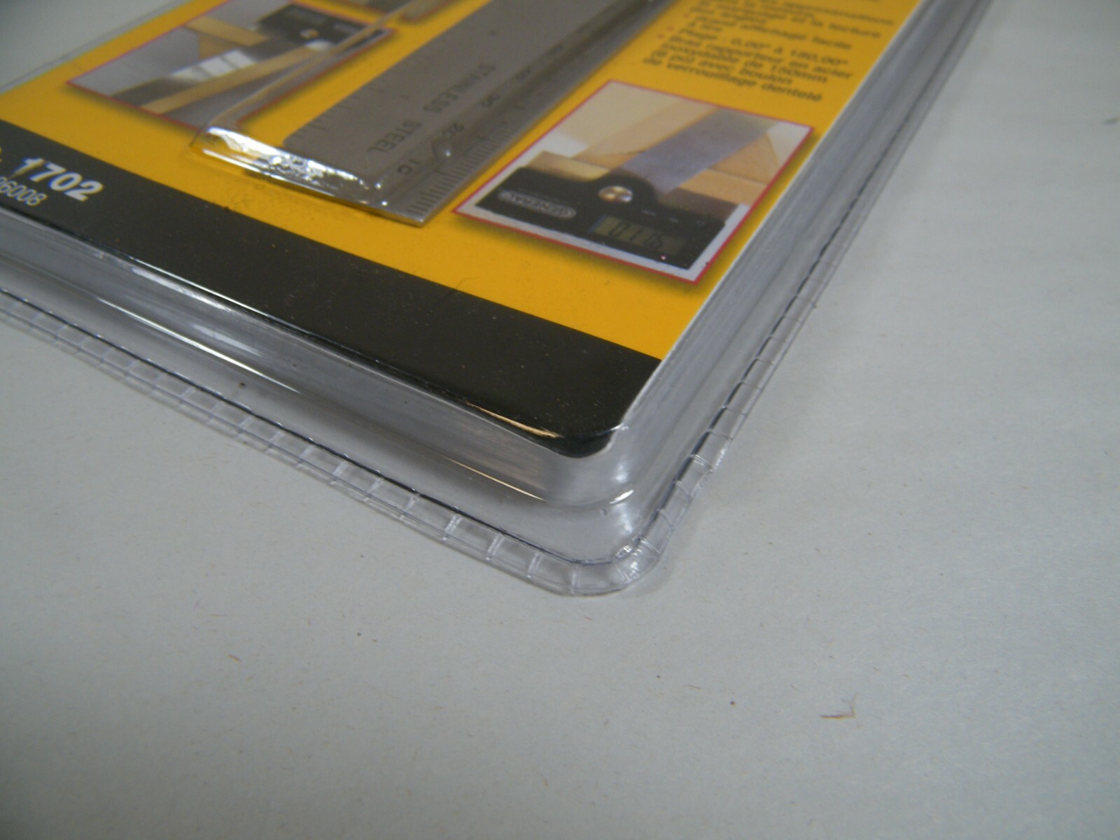 ULTRATECH GENERAL PRO-ANGLE 6" DIGITAL PROTRACTOR 0-180 DEGREES NO. 1702, NEW