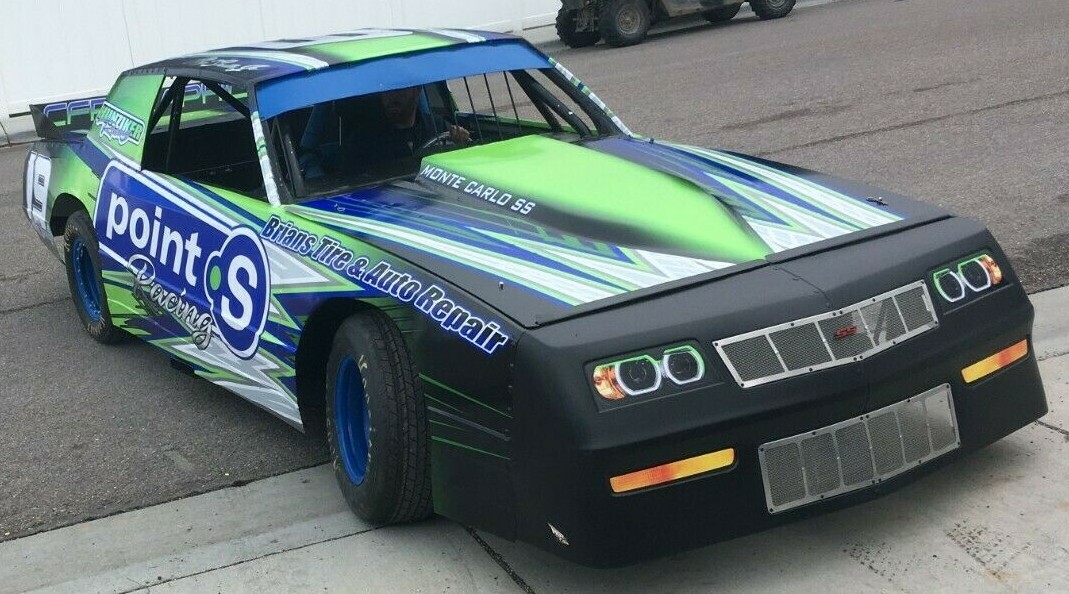 Monte Carlo Street Stock MD3 Headlight Decal Graphics Racing - Glossy