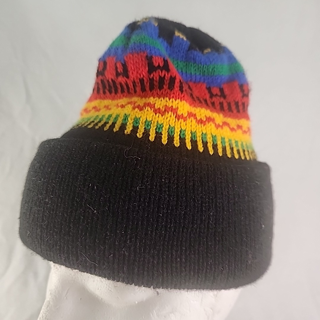 Hat 100% Acrylic Slouchy Beanie Stretch Hackysack Hippie Ski Philippines Made