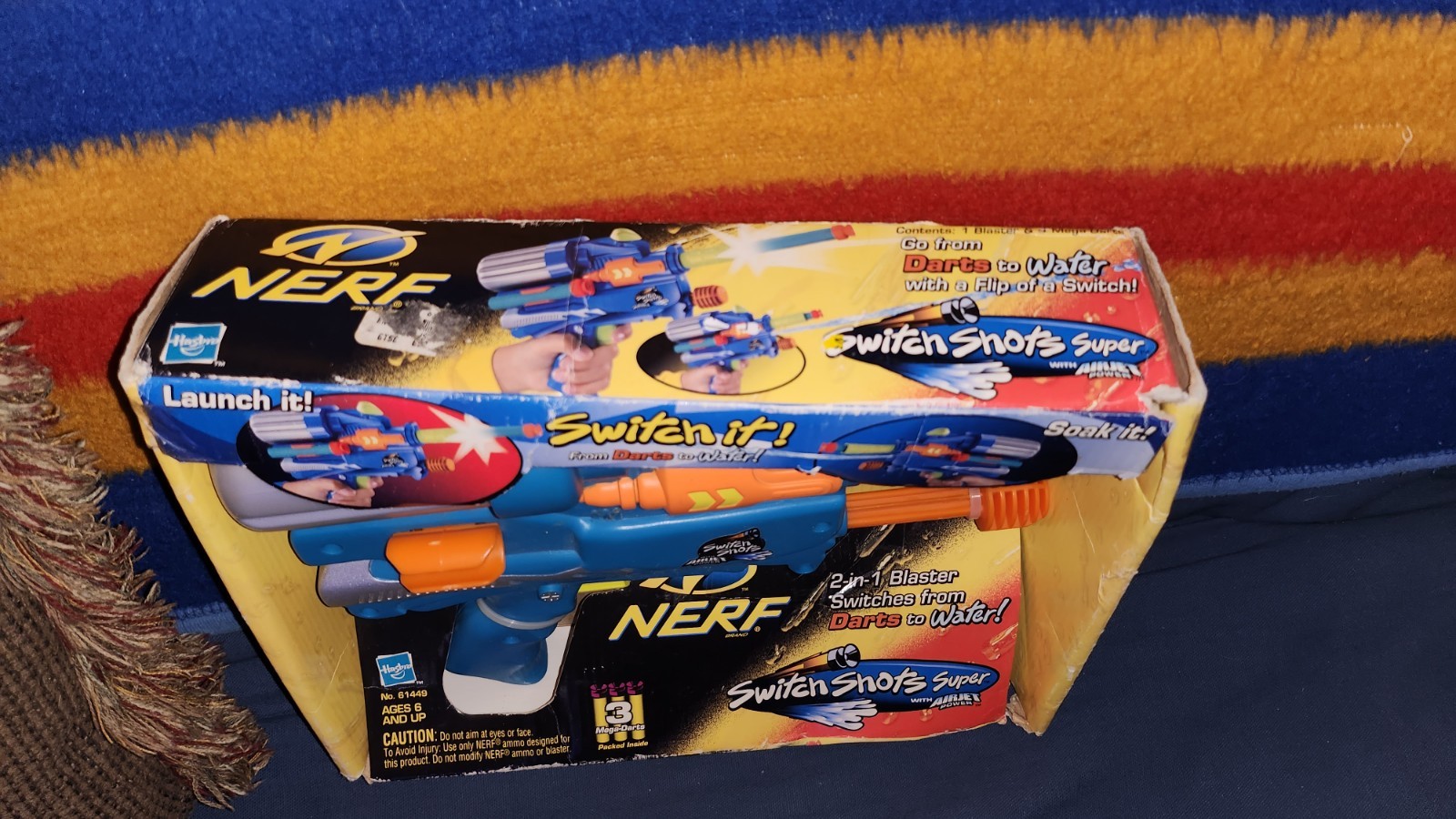 Nerf Switch Shots Super 1999 Hasbro Brand New