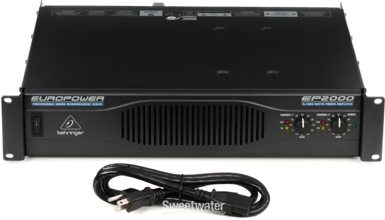 Behringer EP2000 1,000-watt 2-channel Power Amplifier