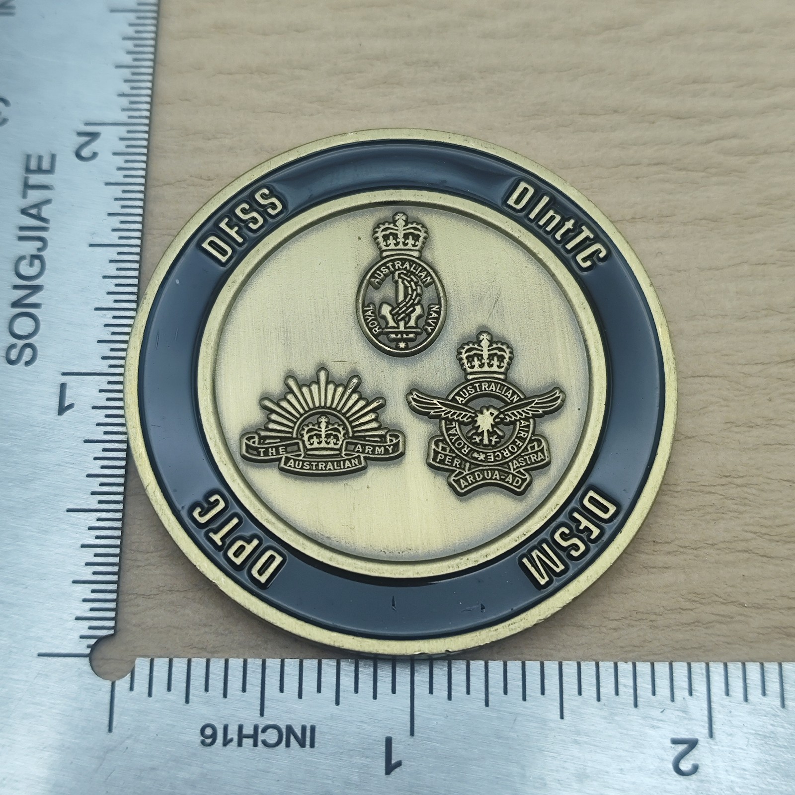 Defence Command Support Training Centre Challenge Coin