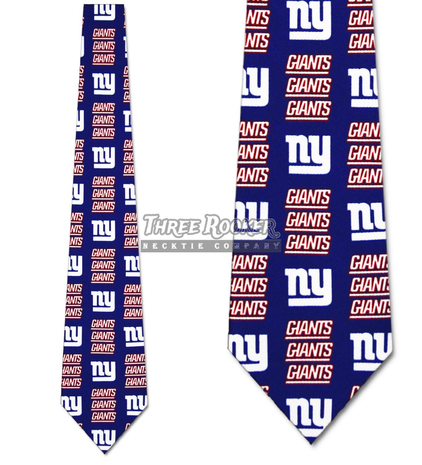 New York Giants Tie Licensed Neck Ties Giants Neckties FREE SHIPPING NWT