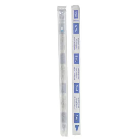 Zoro Select 11L807 5Ml Pipet, Individually Wrap/Bag, Pk200, 11L807