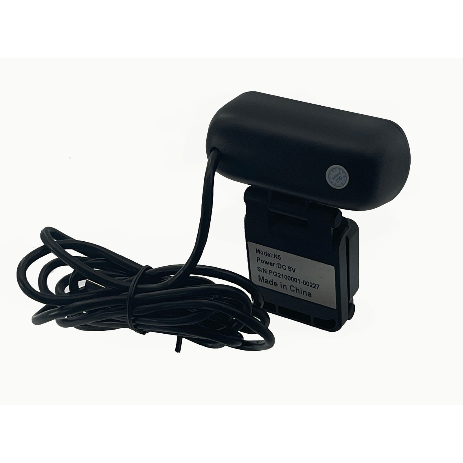 HD Webcam USB Plug and Play Camera with Built-in Microphone Black Unboxed