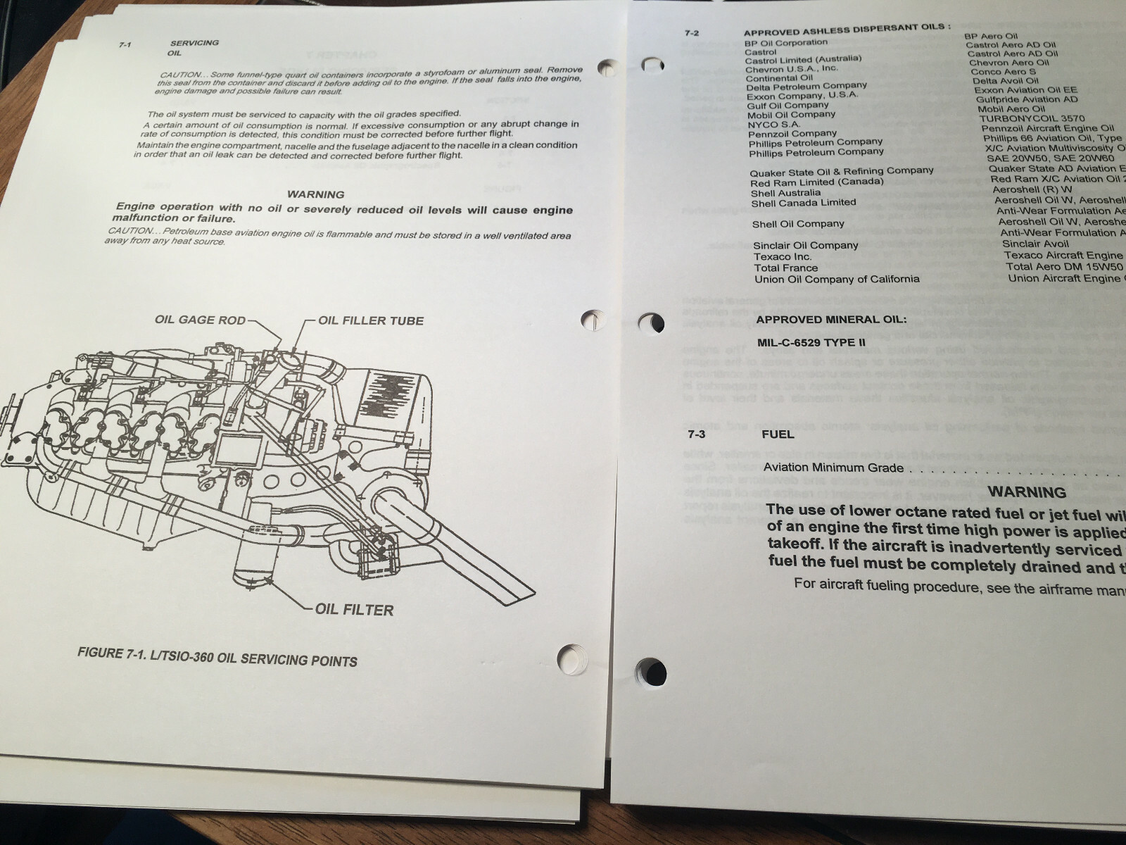 Continental L/TSIO-360-RB Engine Maintenance Manual
