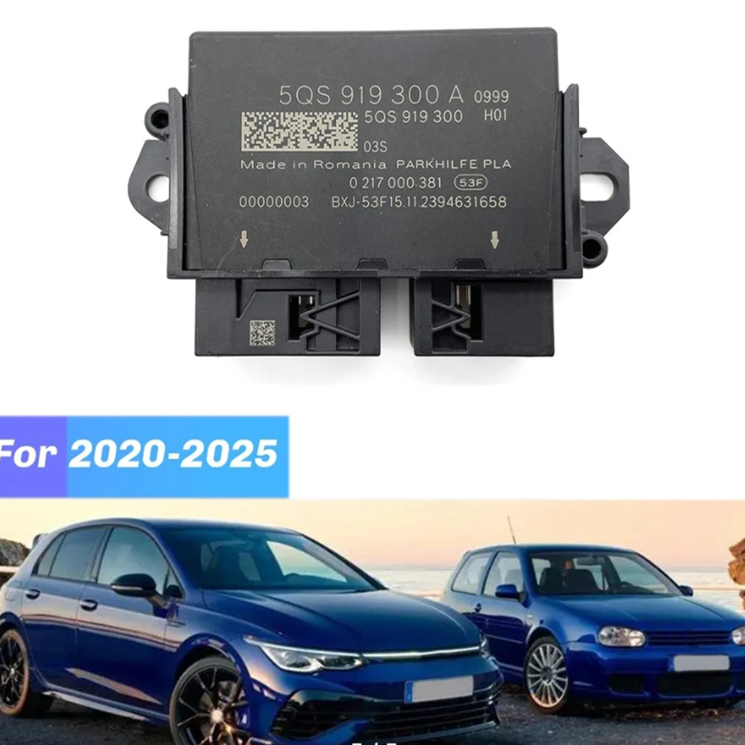 Automatic Parking Assist Module For VW Golf Variant 5QS919300A 2020-2025 ABS