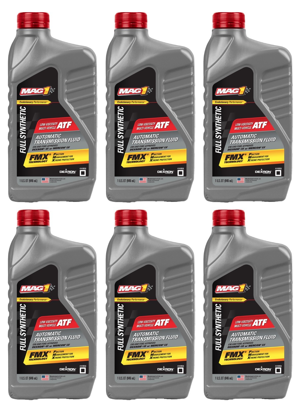 MAG 1 Low Viscosity Multi-Vehicle ATF Dexron VI Mercon LV 6-1 Qt Case | MAG64092