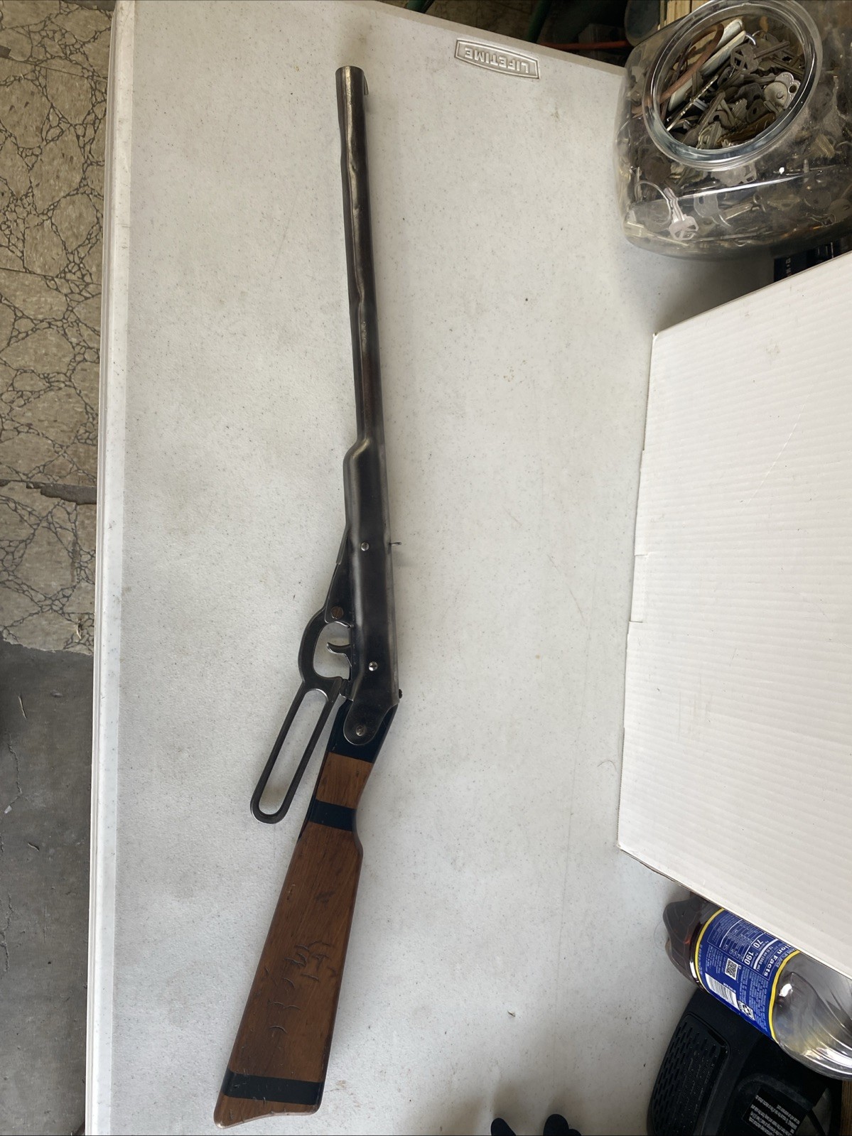King manufacturing 500 SHOT model 2232 BB Gun Circa 1910 PARTS/REPAIR