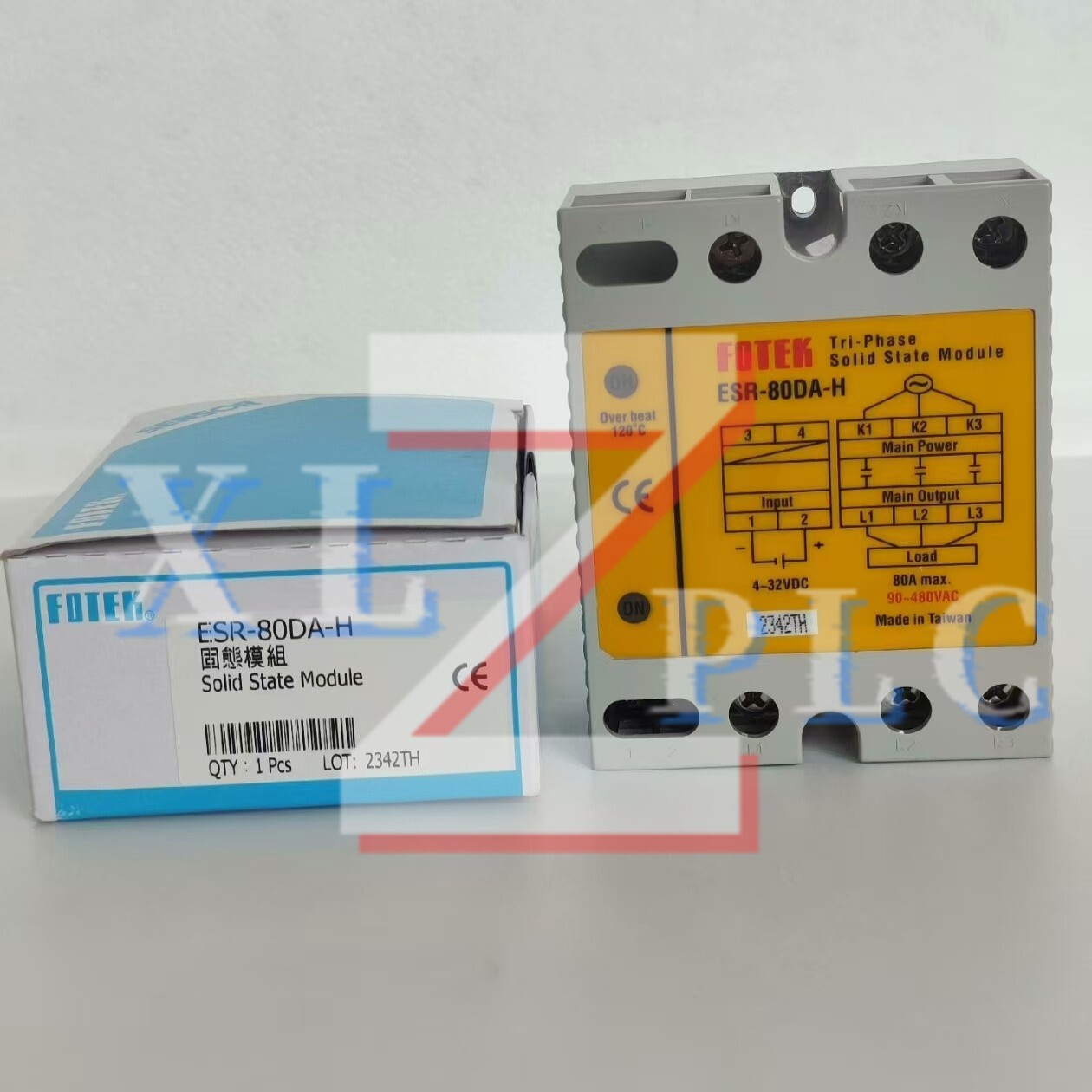 1PCS New FOTEK ESR-80DA-H Solid State Relay In Box*