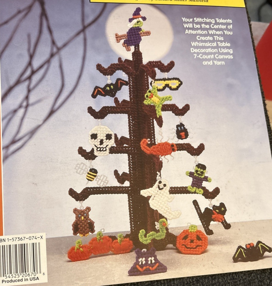 Vtg Rare The Needlecraft Shop THE HAUNTING TREE Needlepoint 1996 Pattern 400268