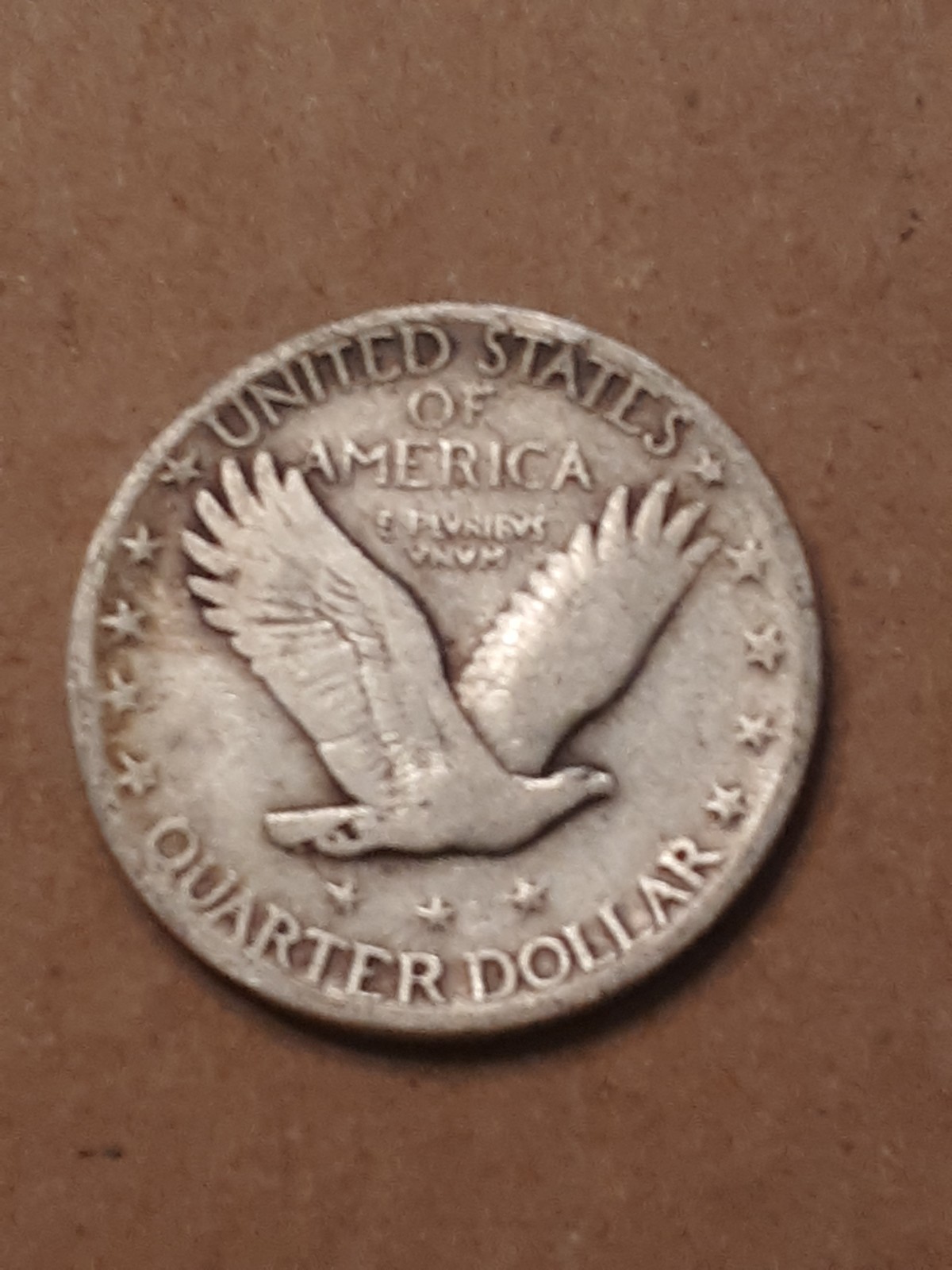 1929 STANDING LIBERTY QUARTER VF