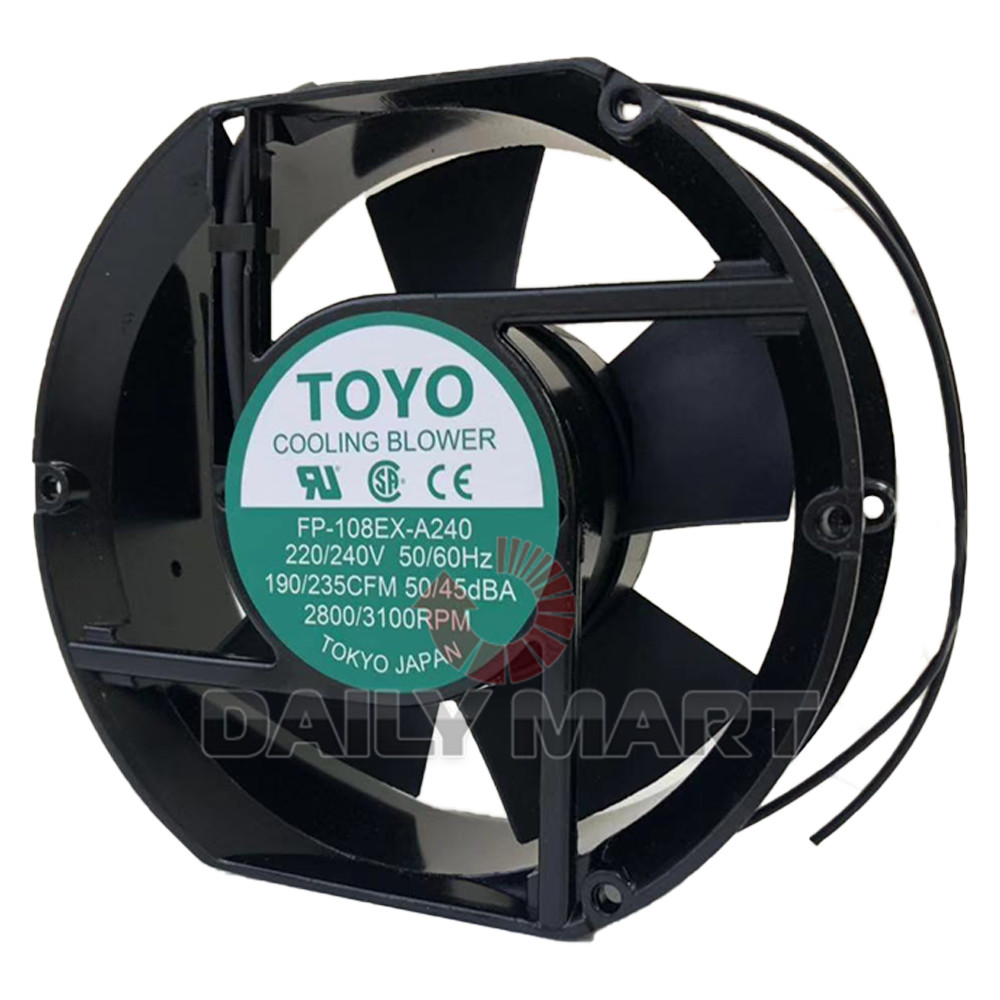 New In Box TOYO FP-108EX-A240 Cooiling Fan