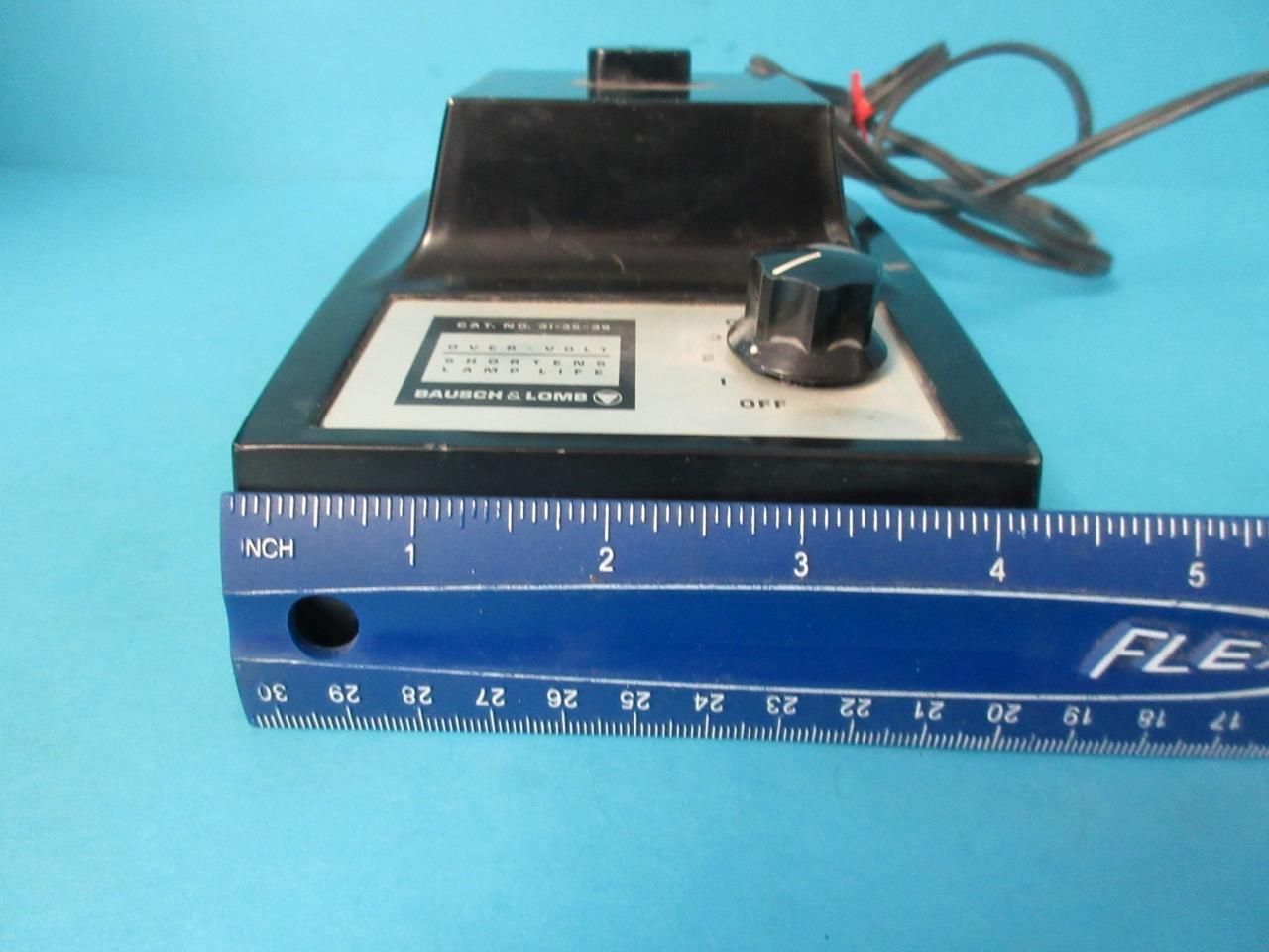BAUSCH & LOMB B&L POWER SUPPLY TRANSFORMERS LIGHT SOURCE MODEL 31-35-39