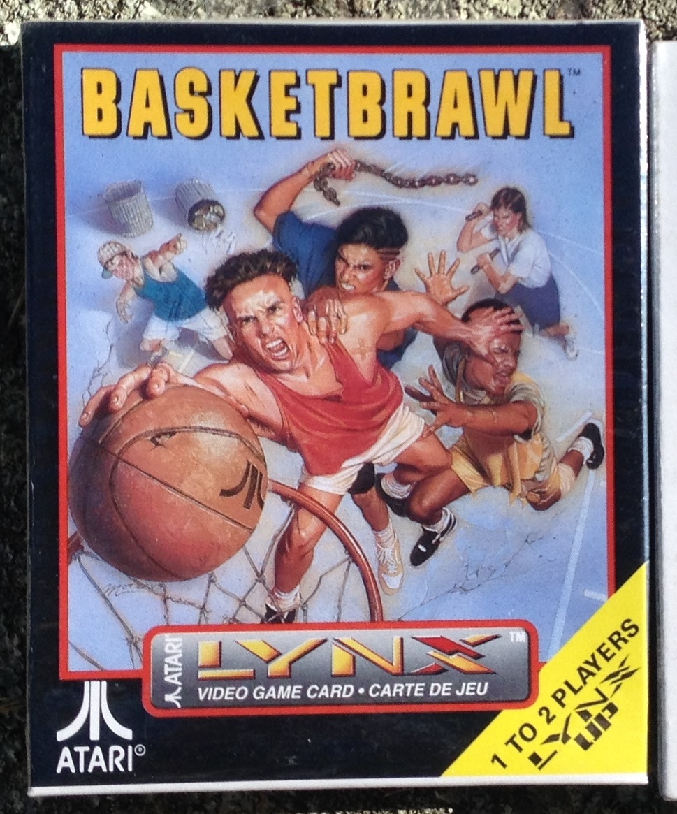BASKETBRAWL Atari Lynx NEW Factory Sealed