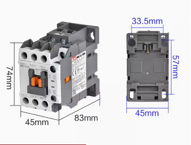 MC-25b AC36V LS GMC AC contactor for power generation.
