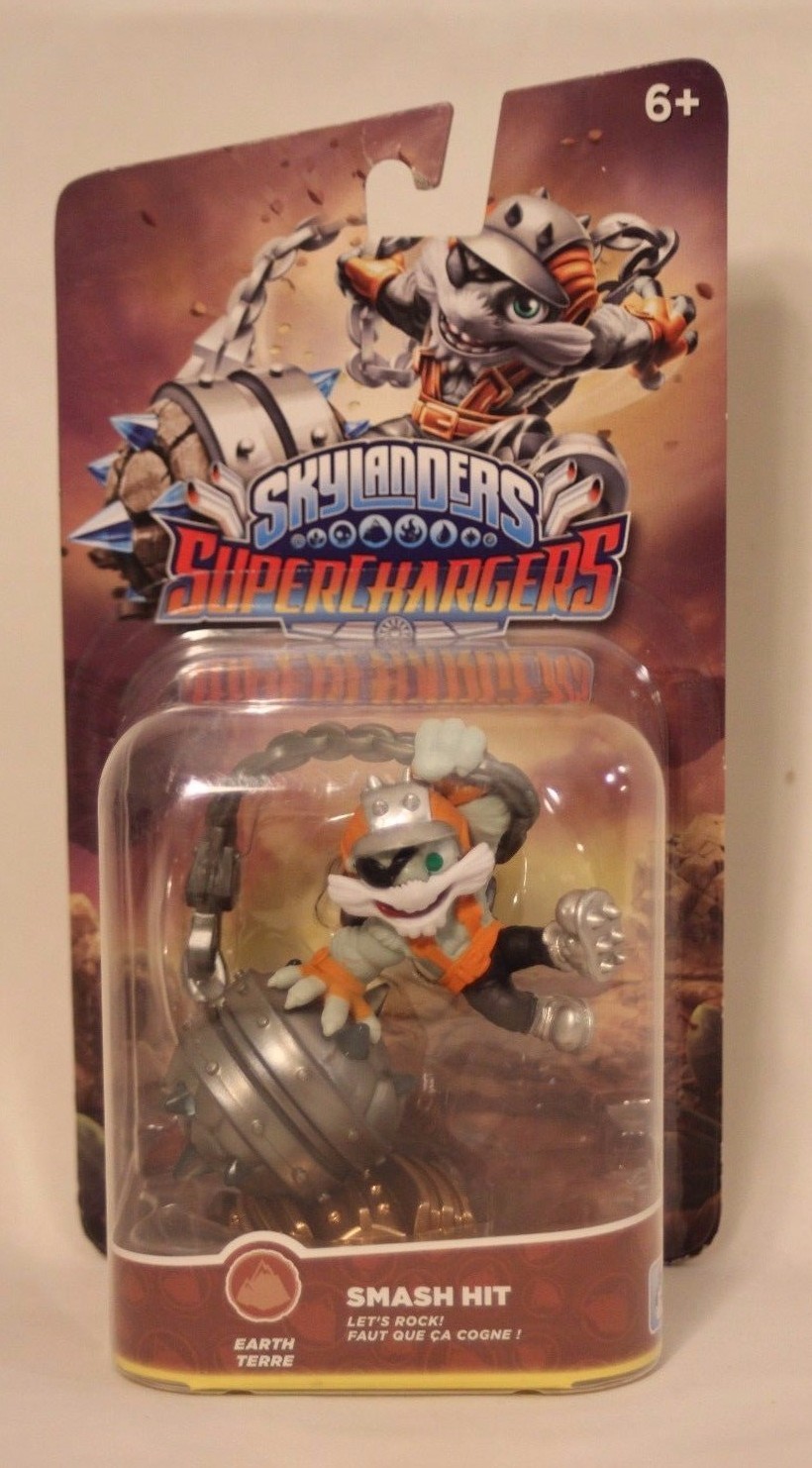 Skylanders SuperChargers Smash Hit Earth Let's Rock 2015 Toys to Life Activision