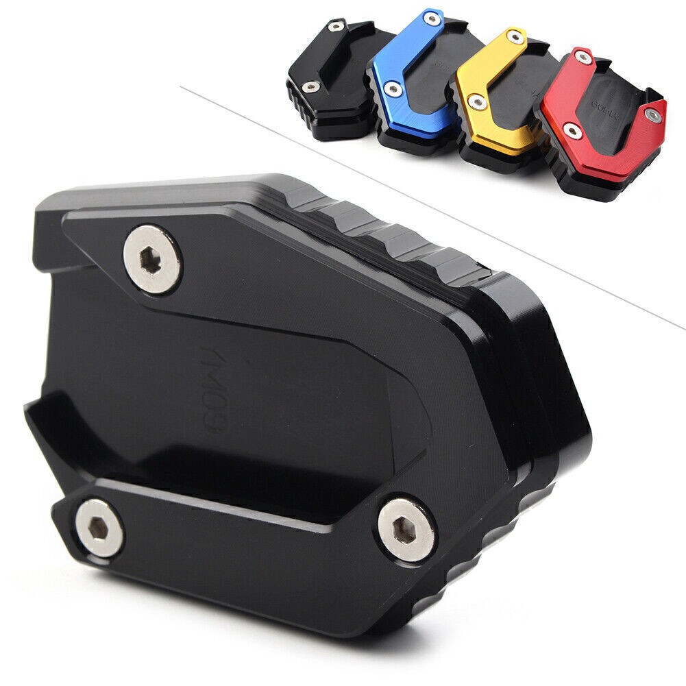 Side Stand Kickstand Plate Pad For 2015-2021 16 Yamaha MT09 FZ09 FJ09 TRACER 900