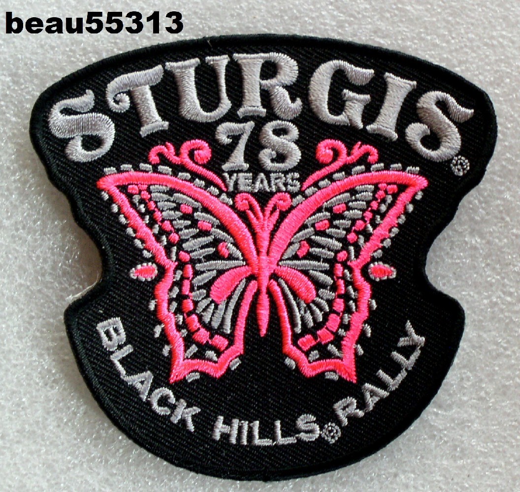 ⭐2018 78th ANNIVERSARY STURGIS SOUTH DAKOTA HARLEY BIKE WEEK VEST JACKET PATCH