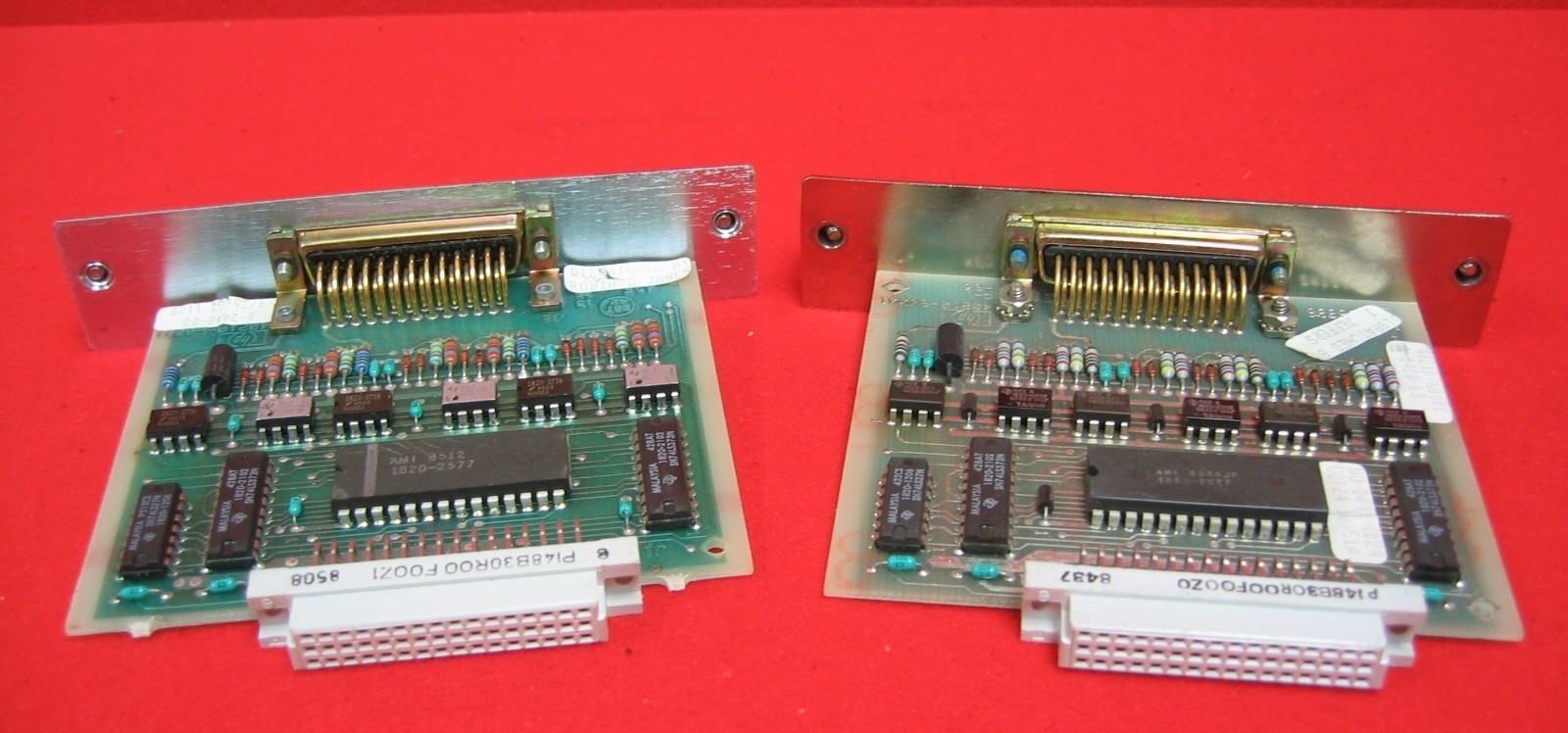 MICRO AUTOMATION DICING  B-2448-D3 RS-232C I/O BOARD MODULE SOLD AS "1 LOT OF 2"