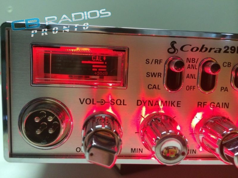 Cobra 29 Ltd Classic CB RED LIGHT EDITION + PERFORMANCE TUNED+RECEIVE ENHANCED