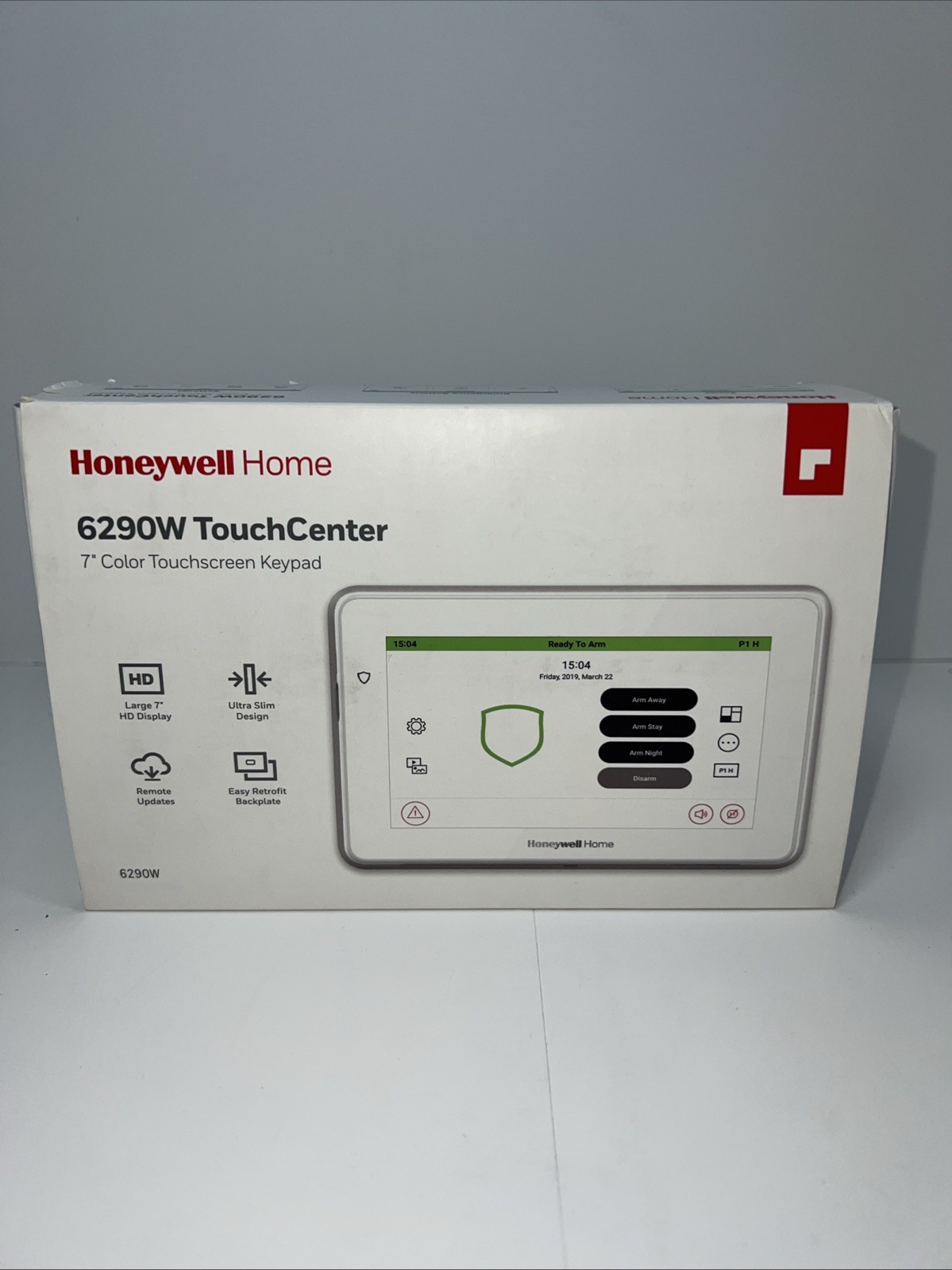 Brand NEW Honeywell Resideo 6290W 7" Color Touchscreen Keypad Voice Alerts BK03