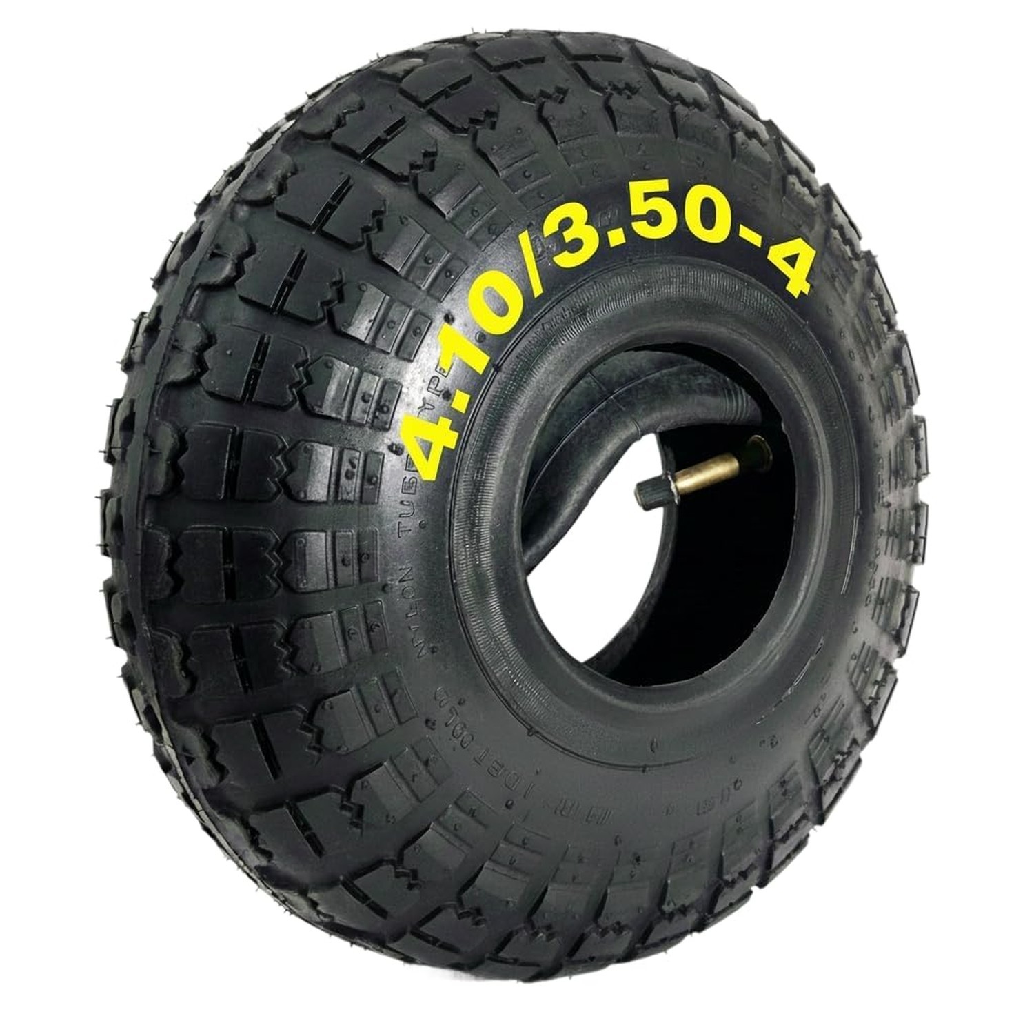 Potreba Tire & Inner Tube Set 4.10/3.50-4 (Fits 3.00-4) — 10" Pneumatic Wh