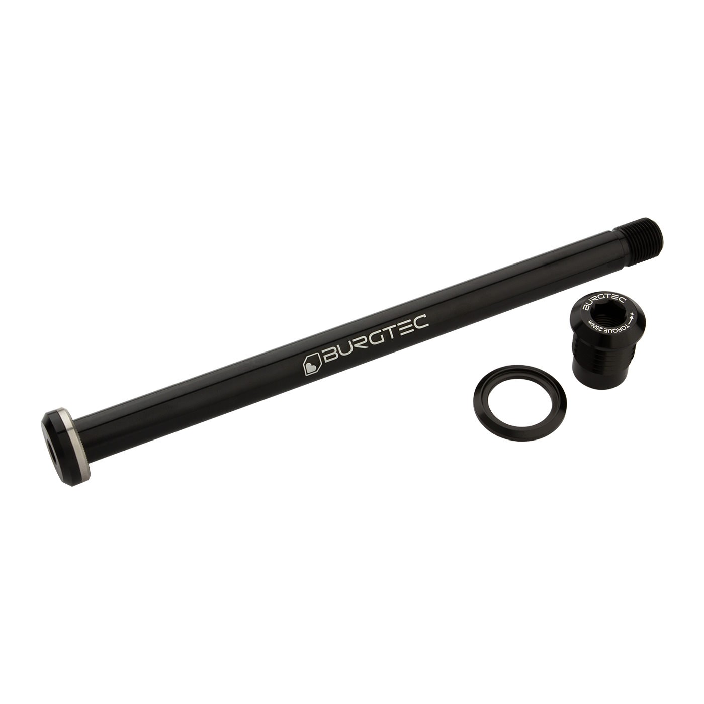 Burgtec Yeti Boost Rear Axle, 12x174mm - Burgtec Black