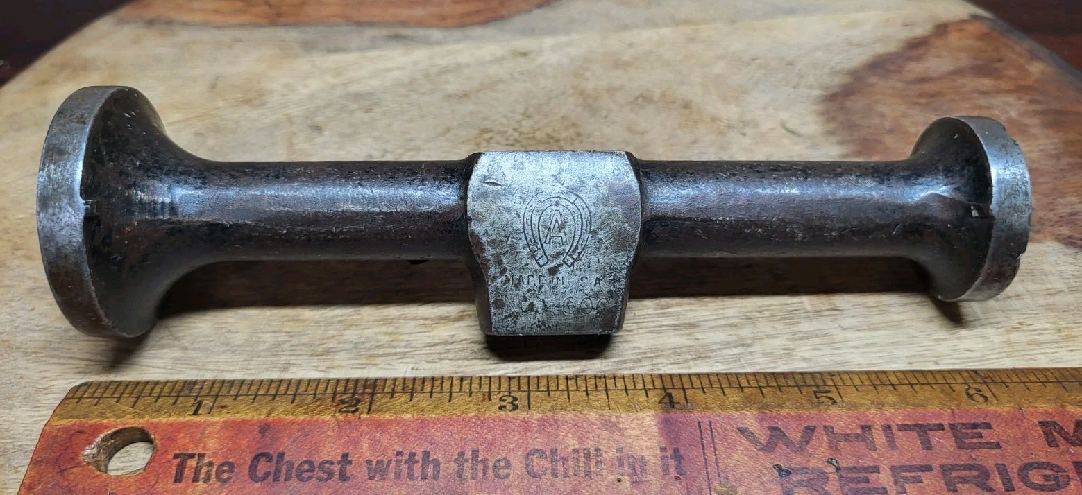 Rare Vintage ATHA AUTO BODY HAMMER With Horseshoe Logo