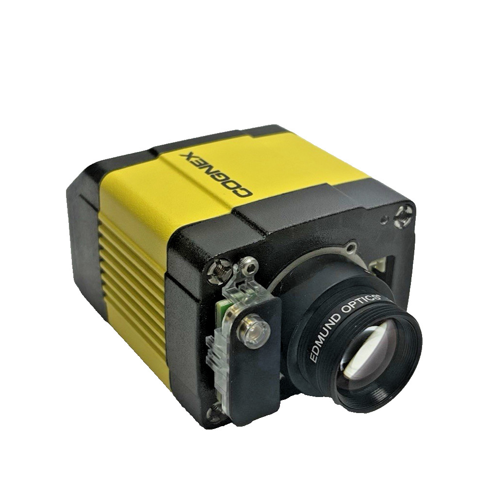 Cognex DM303X 825-0398-2R Industrial Barcode Reader Vision Camera w/ Edmund Lens