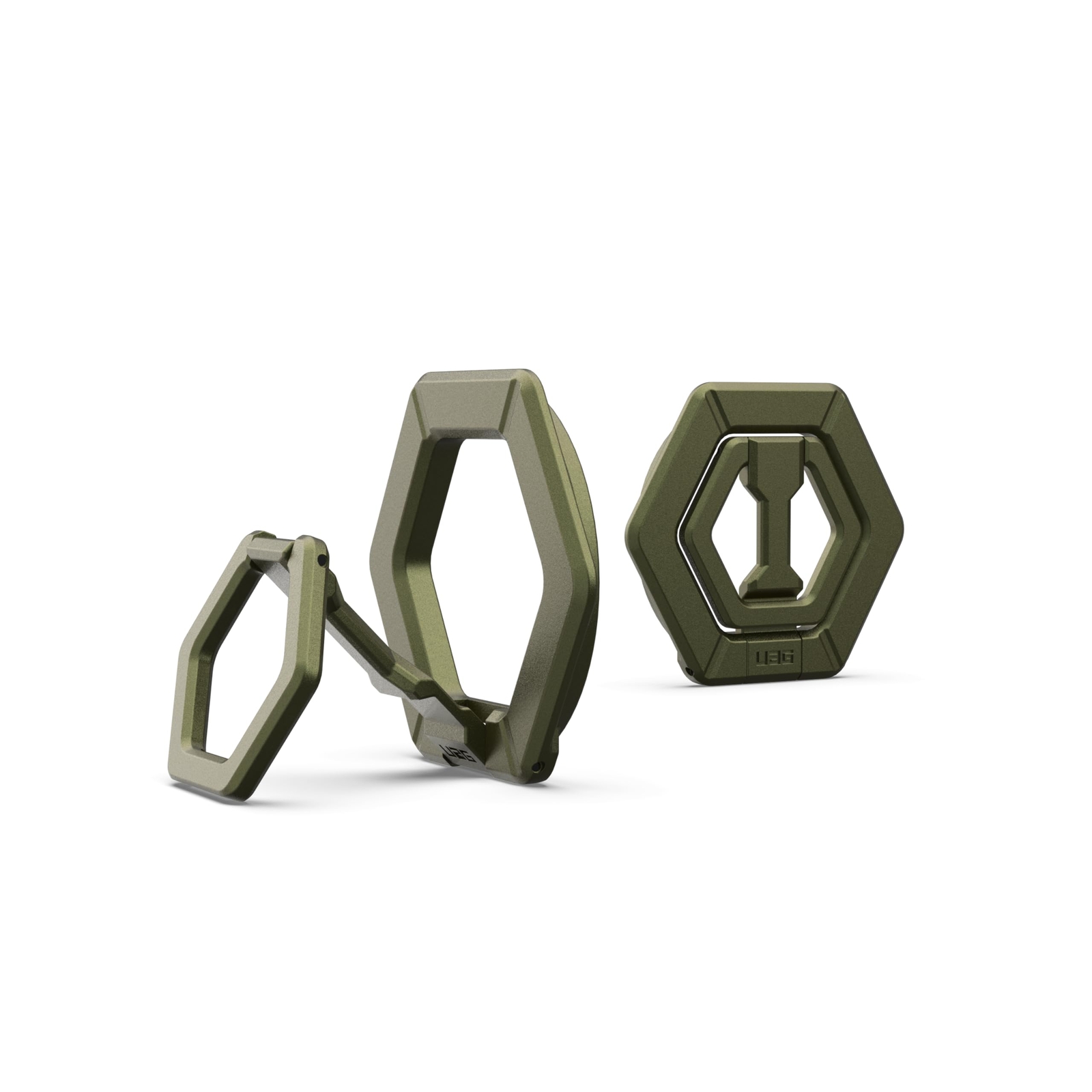 UAG Magnetic Phone Ring Stand Compatible with MagSafe, 360 Rotation, Olive Drab