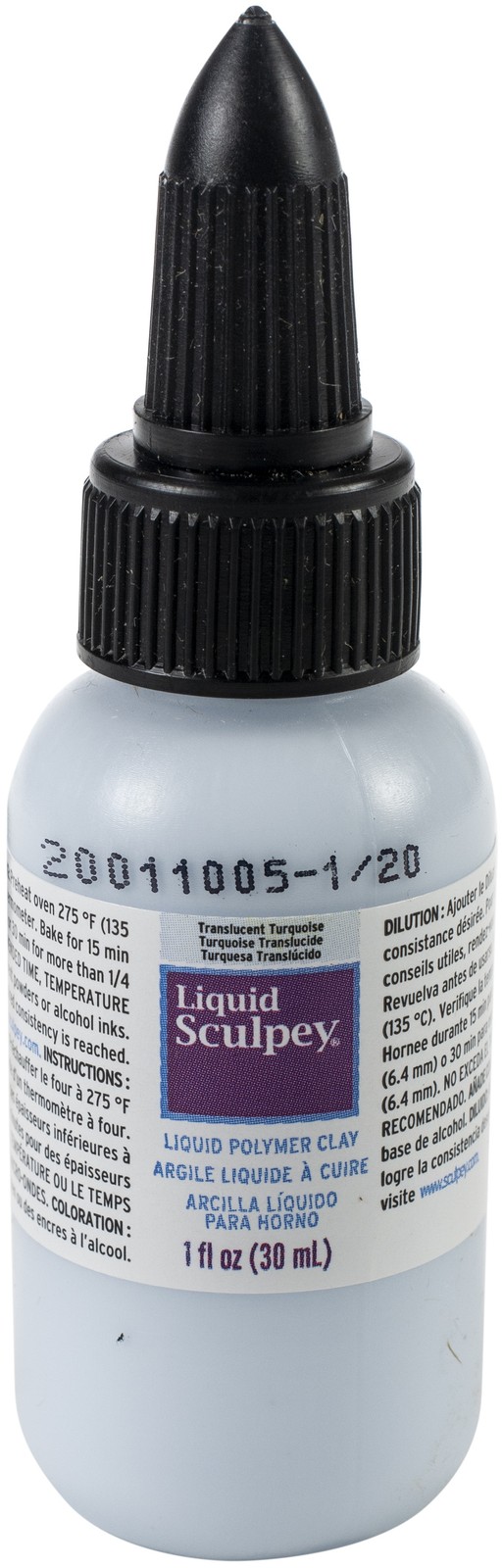 Liquid Sculpey 1oz Translucent Turquoise