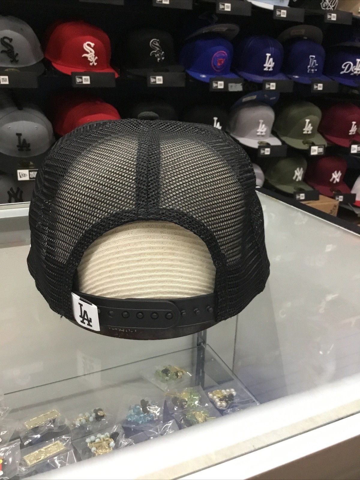 New Era 9Fifty LA Dodgers Black And White SnapBack