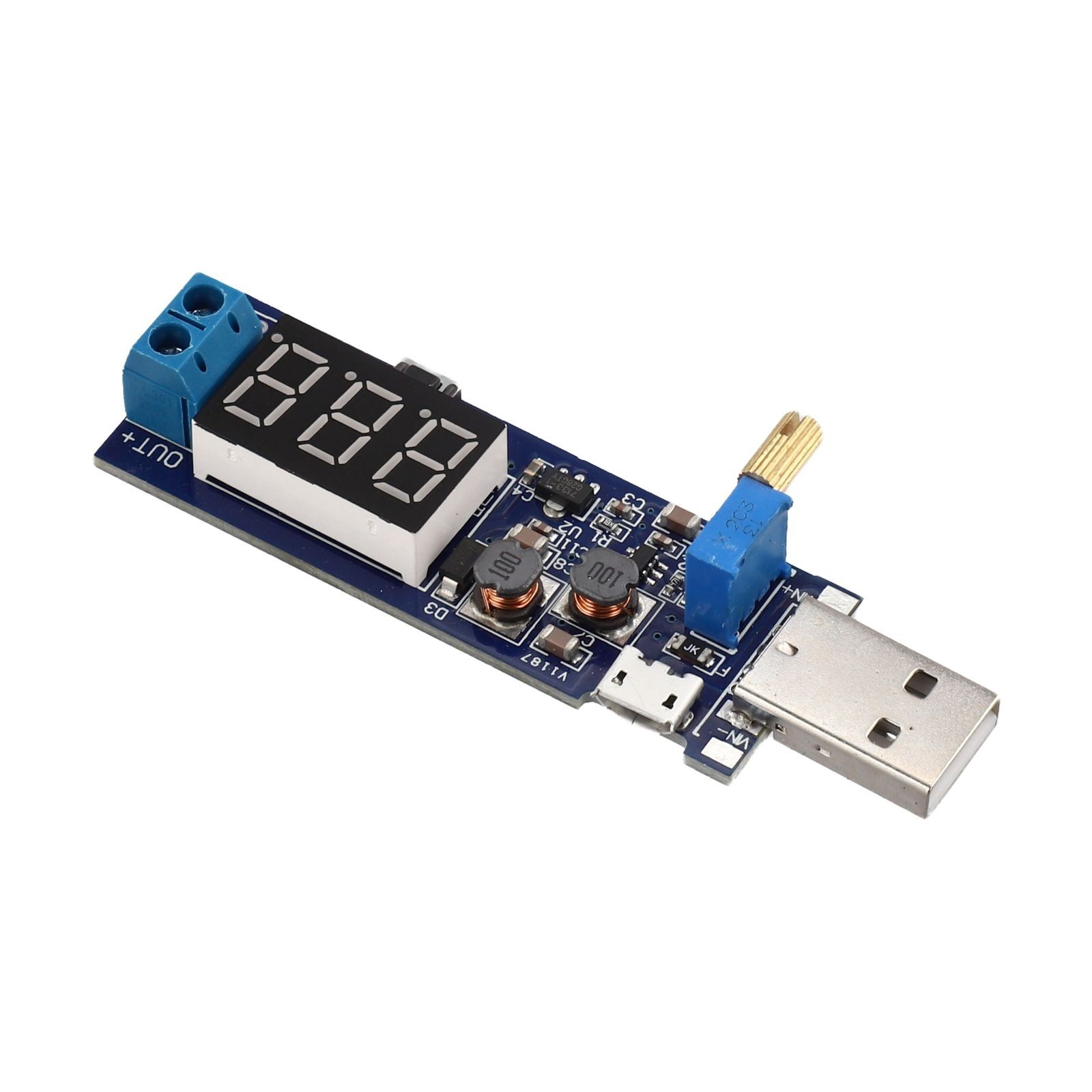 5V USB Boost Power with Precise Adjustable Potentiometer Output