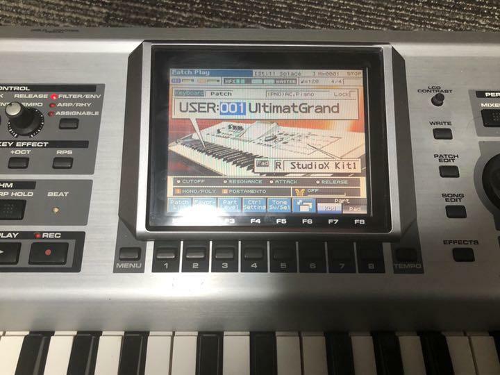 Roland Fantom X6 Sampling Workstation Audio Track Expansion Ver 2.02