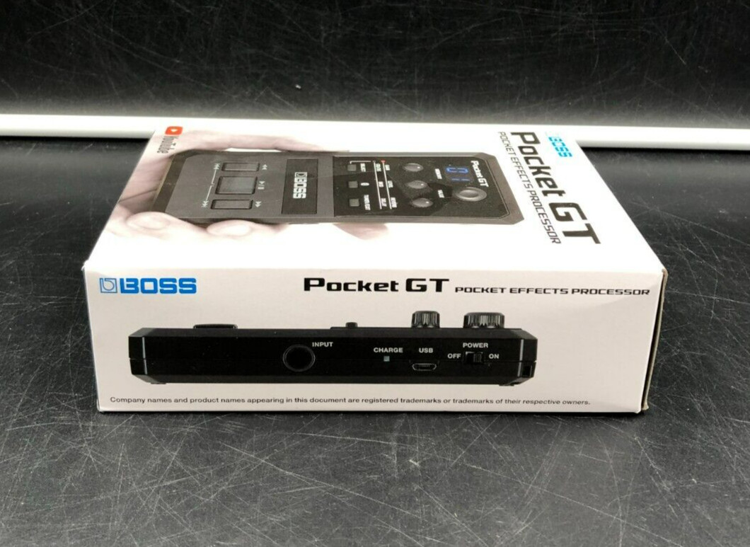 Boss Pocket GT Amp Pocket Effects Processor - NEW OPEN BOX