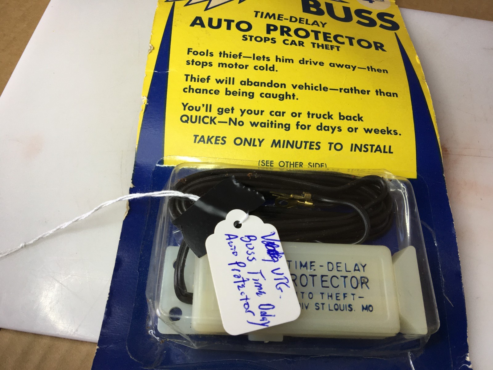 Buss Time-Delay Auto Protector NOS