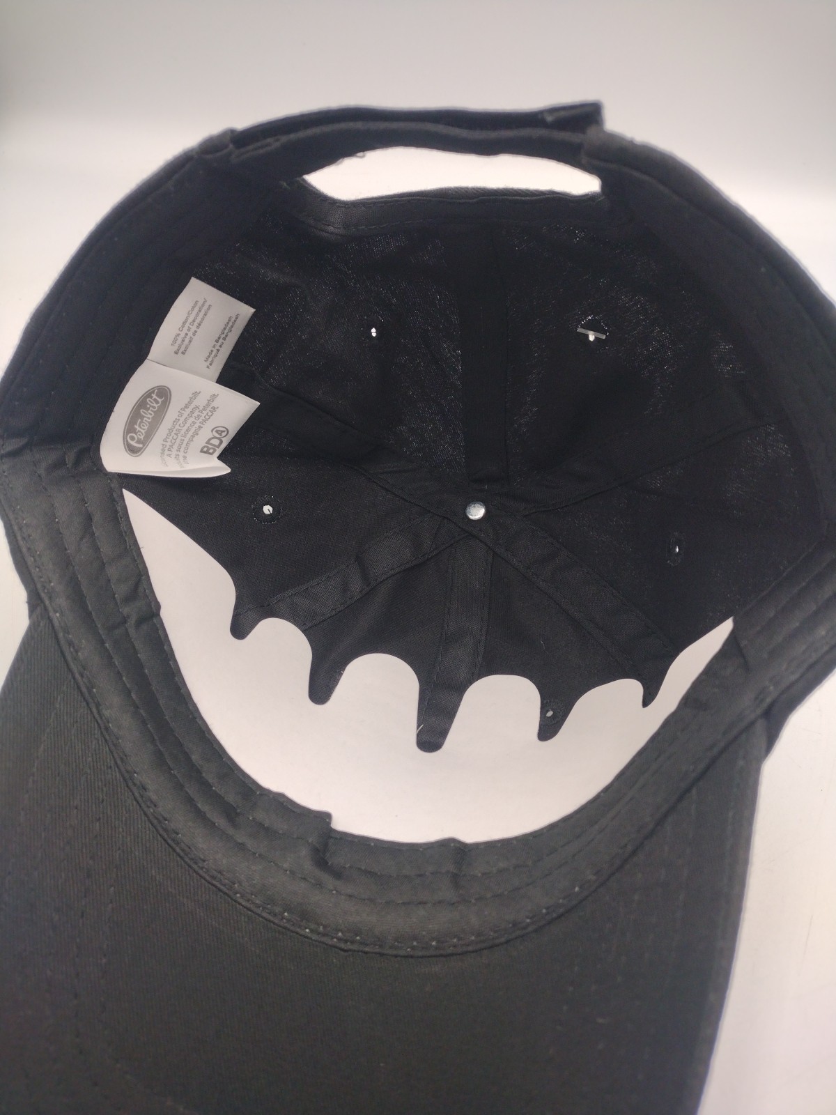 Peterbilt Hat Black Strap Back Cap Trucker Truck Driver Workwear New Fast Ship