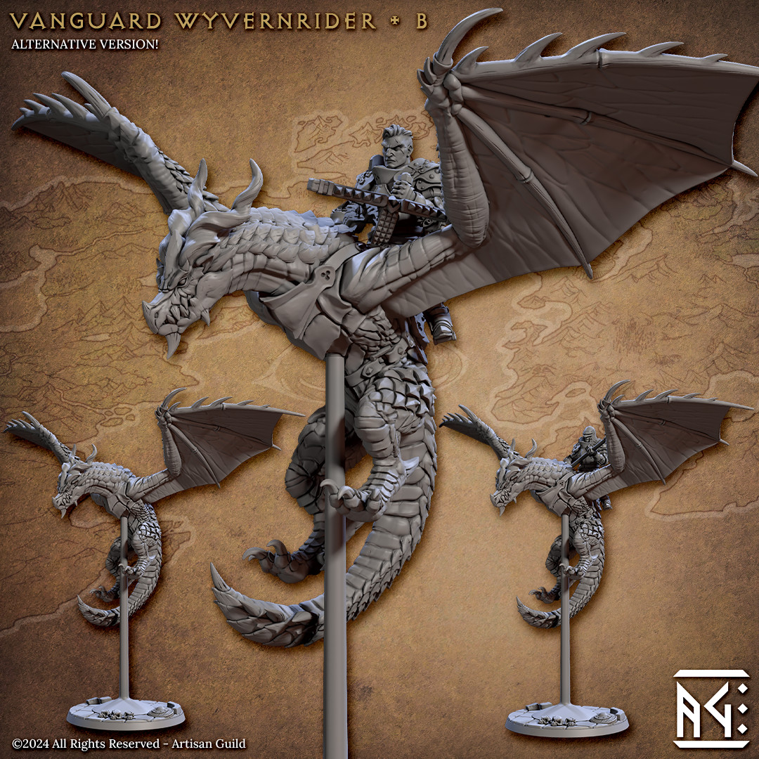 Vanguard Wyvernrider B - Artisan Guild - Dungeons and Dragons