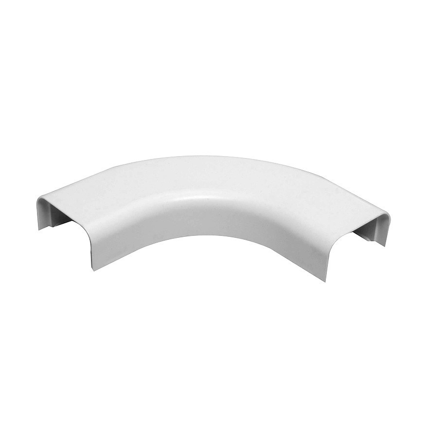 Quest Technology FRA-33414 1-1/2" Raceway Right Angle White
