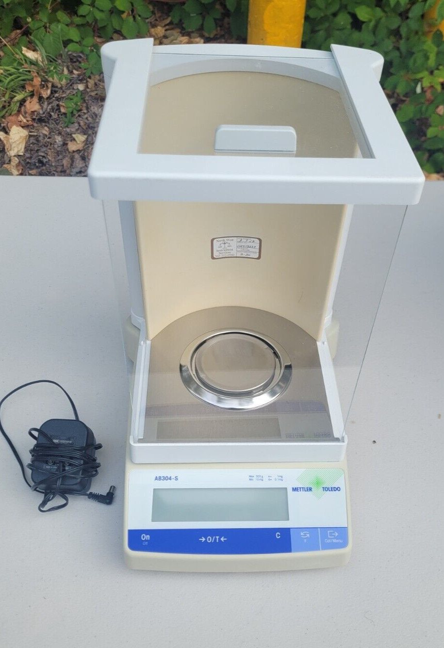 METTLER TOLEDO AB304-S AB304S FACT Analytical Balance Scale AC Adapter UNTESTED