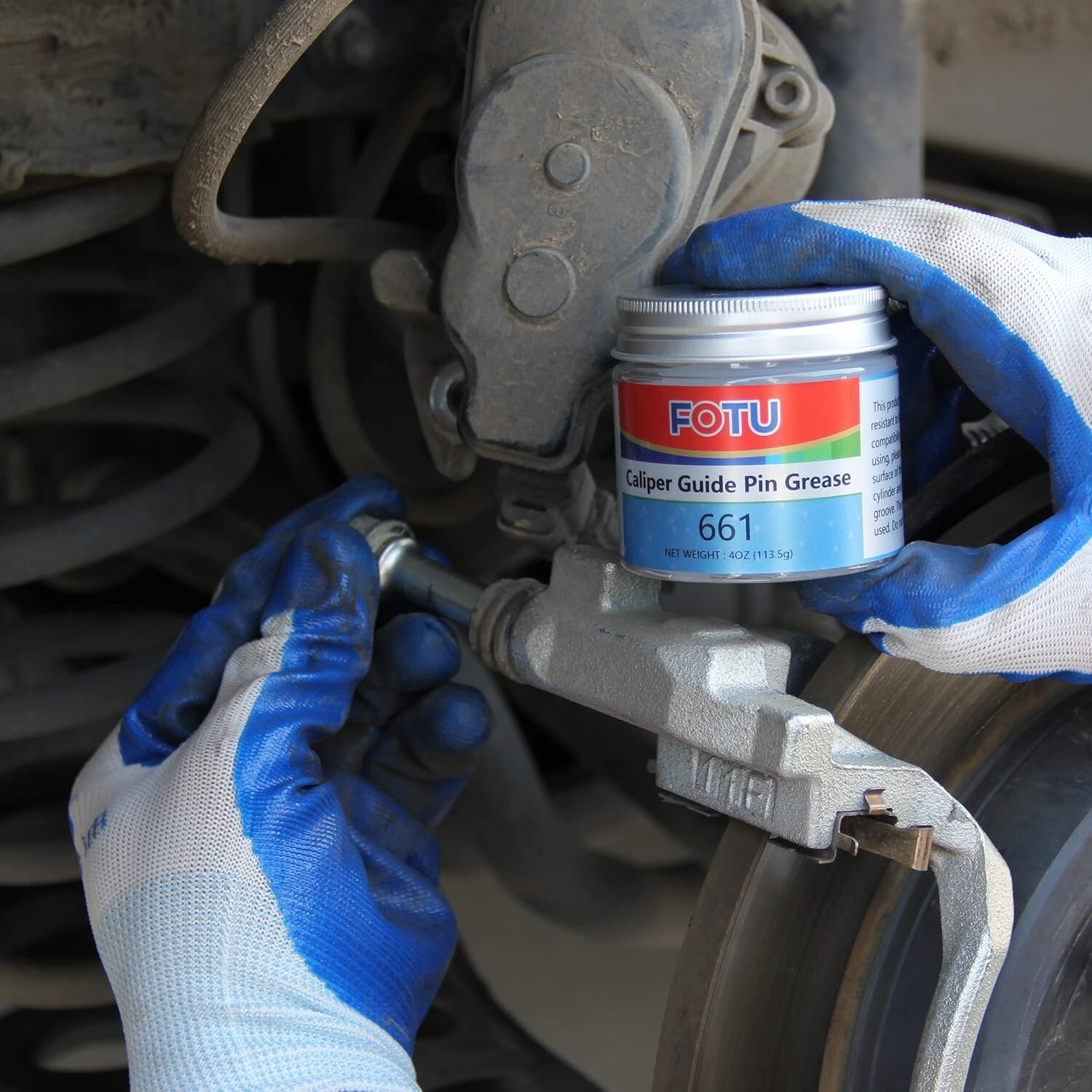 Brake Caliper Guide Pin Grease & Lubricants - High - Temperature Resistant, Lon